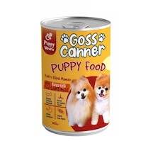 Goss Canner Kuzu Etli Yavru Köpek Konservesi 400 G