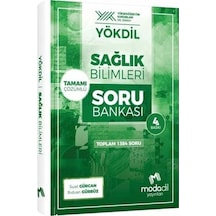 Modadil Yayınları Yökdil Sağlık Bilimleri Tamamı Çözümlü Soru Bankası- Modadil Yayınları