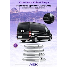 Mercedes Sprinter Kapı Kolu 2006-2018 Paslanmaz Çelik