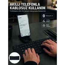 Lb Taşınabilir Katlanabilir Bluetooth Klavye İos Android Windows Uyumlu