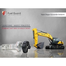 Sumitomo Kazıcı-Yükleyici Yakıt Depo Koruma Cihazı