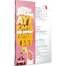 2023 AYT Kimya Çek Kopar Yaprak Test -  Benim Hocam Yayınları