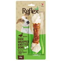 Reflex Ördek Etli Düğüm Kemik Yetişkin Köpek Ödülü 80 G