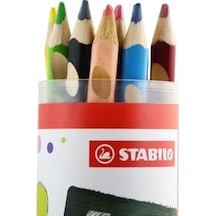 Easycolors - Ergonomik Kuru Boya Kalemi - 12 Renkli Tüp - Sol 103 Ivory