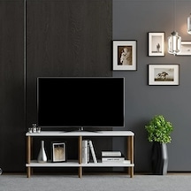 Tv Sehpası Şota Beyaz 90 Cm