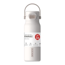 Dodge Çelik Termos Matara 580ml Beyaz Beyaz