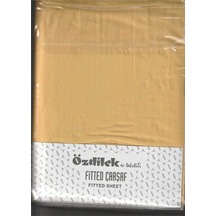 Özdilek Lastikli Fitted Tek Kişilik Gold Çarşaf Takımı 100x200 Gold