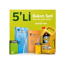Filtron-waben Skoda Superb 1.6 Dizel Filtre Bakım Seti-texaco 5w30 5 Lt 2015-2021 4 Lü