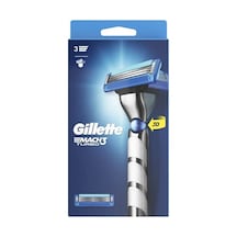 Gillette Mach3 Turbo 3d Erkek Tıraş Makinesi + 2 Bıçak, 1 Adet