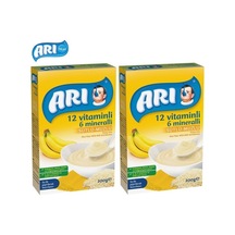 Arı Mama Pirinç Unu 200Gr Sütlü-Muzlu 12 Vitminli 6 Minarelli (2