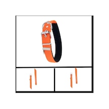 Uyguna-yakala Turuncu 3.0 47-55 Cm Dokuma Boyun Tasması-sma.349