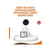 Ebeveyn Kontrollü 2.8 İnç Bebek Monitörü Güvenli İzleme