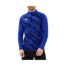 Raru Erkek Yarım Fermuarlı Sweatshirt Dıgnus Saks