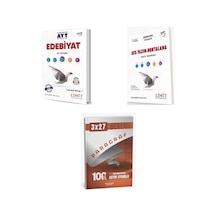 2027 Tyt Limit Ayt Edebiyat El Kitabı + Ses Yazım Noktalama Soru + Anla Kazan Paragraf Deneme 3'lü Set