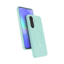 Samsung Galaxy A17 5g Uyumlu Regal Magsafe Standlı Kapak - Su Yeşili