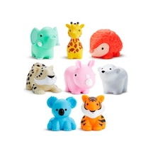 Munchkin Orman Hayvanları İle Banyo Fışkırtmaları, 8'lü Paket
