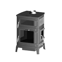 Hoşseven 8000 Fırınlı Yan Kapaklı Döküm Şömine