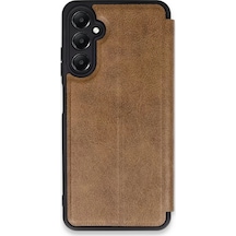 Newface Samsung Galaxy UyumluA25 5g Kılıf Flip Cover - Taba