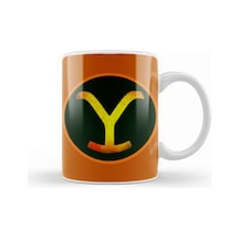 Yellowstone Logo Gıft 2022 Kupa Bardak Porselen No14418 Karışık