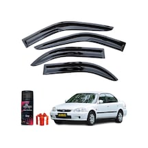 Civic Mügen Cam Rüzgarlığı Sedan 1996-2001 Arası 4 Lü Takım+koku