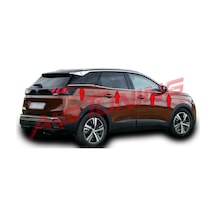 Peugeot 3008 Krom Cam Çıtası 8Prç. 2016 ve Üzeri P.Çelik N11.4800