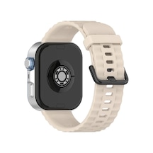 Gees Global Huawei Watch Fit 3 Klasik Kordon - Bej Gbzs