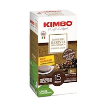 Kımbo Cialde Espresso Barista 100% Arabica Yassı Pod Uyumlu Kapsül Kahve 15'li