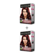 Jenerik 2x2 Tüp Krem Saç Boyası Seti Amazon Kızılı No:55.46