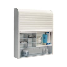 Primanova 092 Panjurlu Çok Amaçlı Kilitli Ecza Ve Banyo Dolabı Çok Renkli