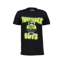 2as Aja Çocuk Baskılı T-shirt 214 Siyah