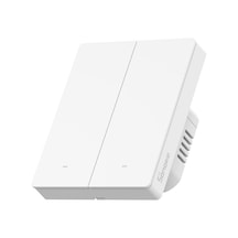 Sonoff Zbm5-2c-80w Zigbee Akıllı Duvar Anahtarı 2 Kanallı Nötr Ve Nötrsüz Uyumlu