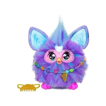 Furby Mor İnteraktif Pelüş Oyuncak - İngilizce Versiyonu 000 Açık Krem