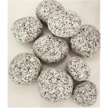 Granit Benekli Dolomit Taş 10 Kg 6-10 Cm Benekli Dolomit Dere Taşı Çakıl Taşı Bahçe Taşı Dekoratif Diğer