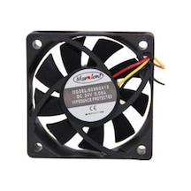 6Cm Fan 60X60X15 24V Dc 3 Kablo Uçlu 0.08A