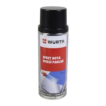 Würth İpeksi Parlak Siyah Sprey Tampon Boyası 400 Ml, 893349005