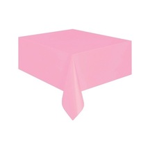 Pembe Masa Örtüsü Plastik Lüks 120x180 CM