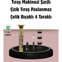 Şarjlı - 104 - Titanyum Bıçaklı Saç - Flzdgnkr - Kesme Makinesi