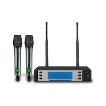 Camimarket C-2200ee Uhf Kablosuz Çift El Mikrofonu