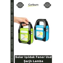 Şarjlılamba Kamp Aydınlatma Güneş Panelli Taşınabilir Acil Led Solar Işıldak Fener Usd Şarj Lamba Çok Renkli