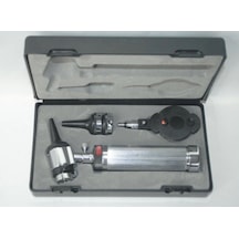 Otoskop Oftalmaskop Set Metal - Endostall
