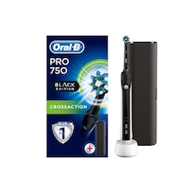 Oral-B Pro 750 Black Edition Cross Action Şarj Edilebilir Diş Fırçası