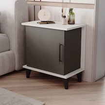 Reyo Home Enda Adela Raflı Modern Komodin Antrasit