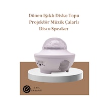 Müzik Ritimli Işık Değişimi & Dönen Dalga Efekti Galaxy Projektör - Karışık
