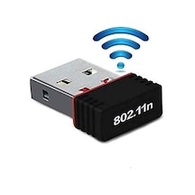 300 Mbps Nano Mini Wireless Adaptör Kablosuz Ağ Pc Wi-Fi Alıcı Us