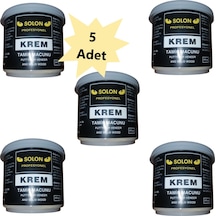 5 Adet Çok Amaçlı Ahşap Parke Masa Sehpa Çizik Çok Amaçlı Tamir Dolgu Macunu Krem 240 Gr