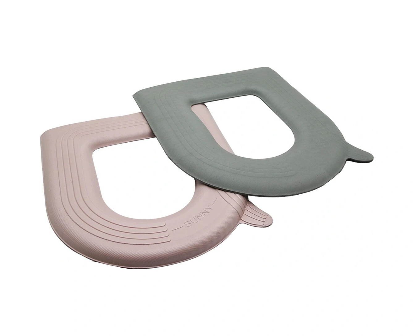 Klozet Oturma Süngeri Yapışkanlı Kahverengi