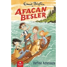 Afacan Beşler - Define Adasında - Enid Blyton - Redhouse Kidz Yayınları