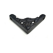 Jenerik Antika Tarz Dekoratif Pirinç Köşe Süsü - 58x58 Mm, Oksit