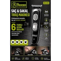 Jasper Jpr-055 Gri Saç Ve Sakal Tıraş Makinesi Profesyonellere Özel 6 Farklı Kesim 120 Dk Kullanım