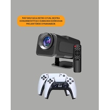Mey İthalat Taşınabilir Full Hd Projektör - 1 Gb Ram, 8 Gb Hafıza